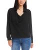 Karen Kane Karen Kane Long Sleeved Collared Cowl Neck Top - 1