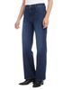 Karen Kane Karen Kane Mid Rise Wide Leg Jeans in Denim - 4