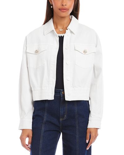 Karen Kane Karen Kane Novelty Button Jean Jacket