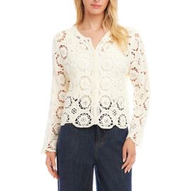 Karen Kane Karen Kane Open Stitch Jacket