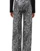 Karen Kane Karen Kane Paisley Wide Leg Velvet Pants - 2