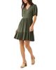 Karen Kane Karen Kane Petite Puff Sleeve Tiered Dress - 3