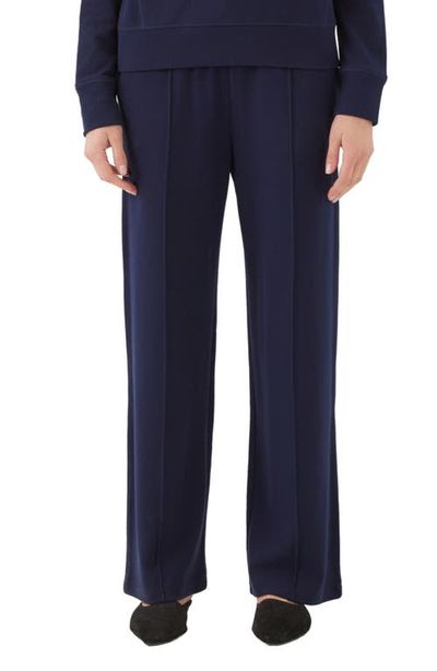 Karen Kane Karen Kane Pintuck Drawstring Wide Leg Sweatpants