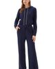 Karen Kane Karen Kane Pintuck Drawstring Wide Leg Sweatpants - 5