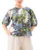 Karen Kane Karen Kane Plus Puff Sleeve Button Front Shirt - 1