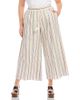Karen Kane Karen Kane Plus Size Embroidered Cropped Drawstring Pants - 1