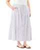 Karen Kane Karen Kane Plus Stripe Tiered Midi Skirt - 2