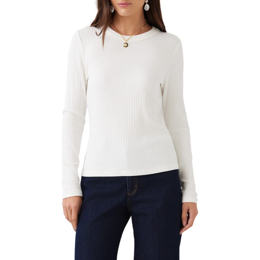 Karen Kane Karen Kane Ribbed Long Sleeve Top