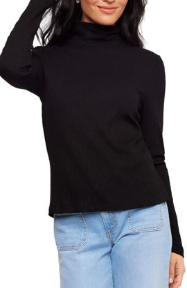 Karen Kane Karen Kane Ribbed Turtleneck Top