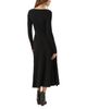 Karen Kane Karen Kane Round Neck Rib Knit Seamless Midi Sweater Dress - 3