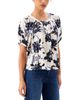 Karen Kane Karen Kane Satin Puffed Sleeve Blouse - 3