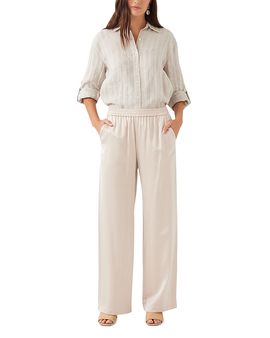 Karen Kane Karen Kane Satin Pull On Pants