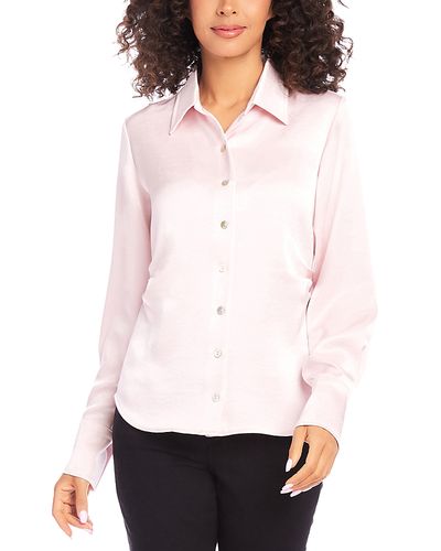 Karen Kane Karen Kane Side Pleat Shirt