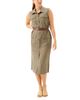Karen Kane Karen Kane Sleeveless Midi Shirtdress - 3