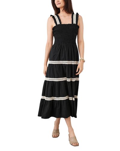 Karen Kane Karen Kane Sleeveless Tiered Midi Dress