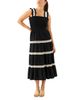 Karen Kane Karen Kane Sleeveless Tiered Midi Dress - 5