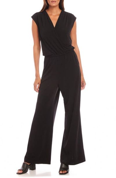 Karen Kane Karen Kane Travel Jersey Sleeveless Jumpsuit