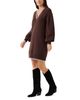 Karen Kane Karen Kane Varsity V Neck Sweater Dress - 4