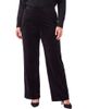 Karen Kane Karen Kane Velvet Ribbed High Waist Wide Leg Pants - 1