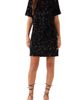 Karen Kane Karen Kane Velvet Sequin Shift Minidress - 1