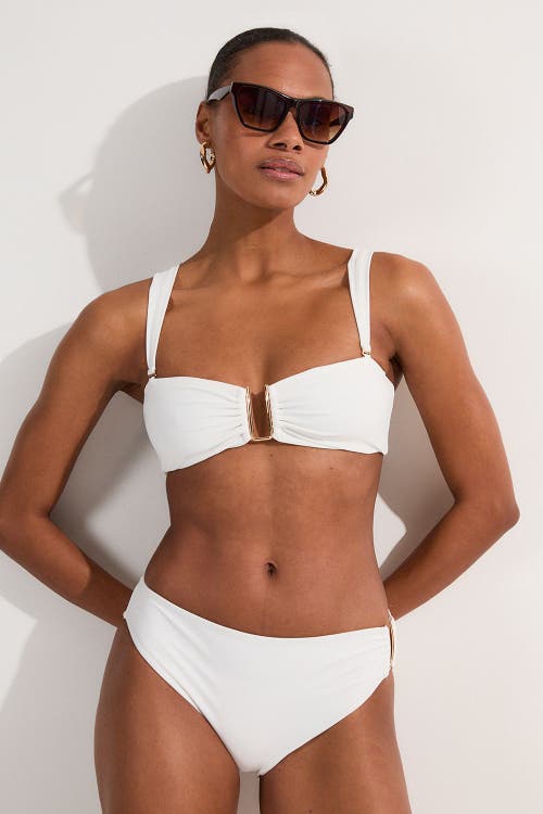Karen Millen Karen Millen Bikini Bottoms With Gold Trim
