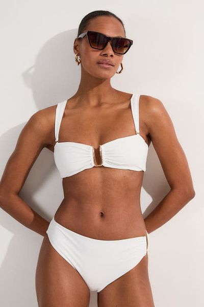 Karen Millen Karen Millen Bikini Bottoms With Gold Trim