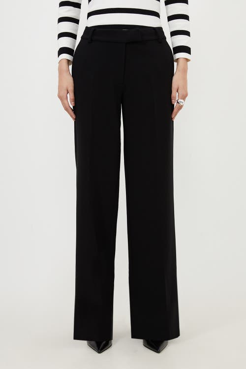 Karen Millen Karen Millen Essential Tailored Straight Leg Pants
