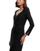 Karen Millen Karen Millen Figure Form Bandage Belted Midi Dress - 3