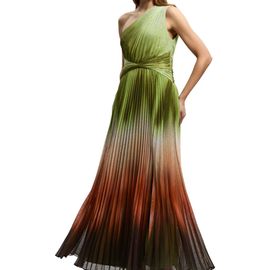 Karen Millen Karen Millen Ombre One Shoulder Maxi Dress