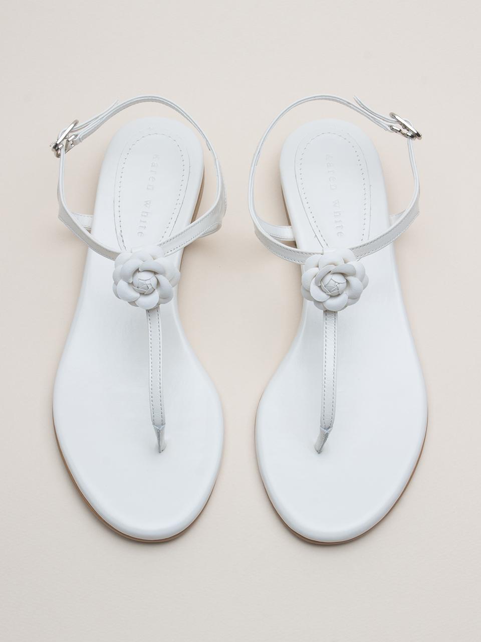 karen white Arles Sandals 1.5cm