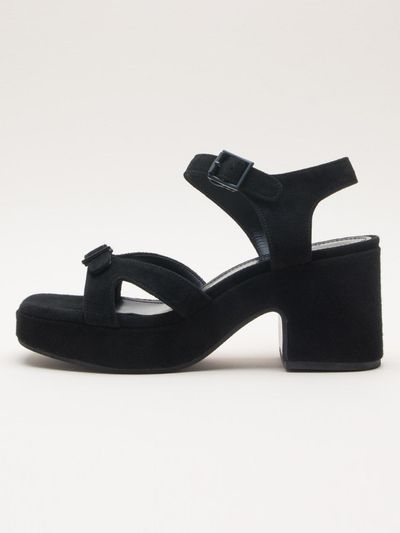 karen white Buckle Van 7.5cm Heeled Sandals (kw2864)