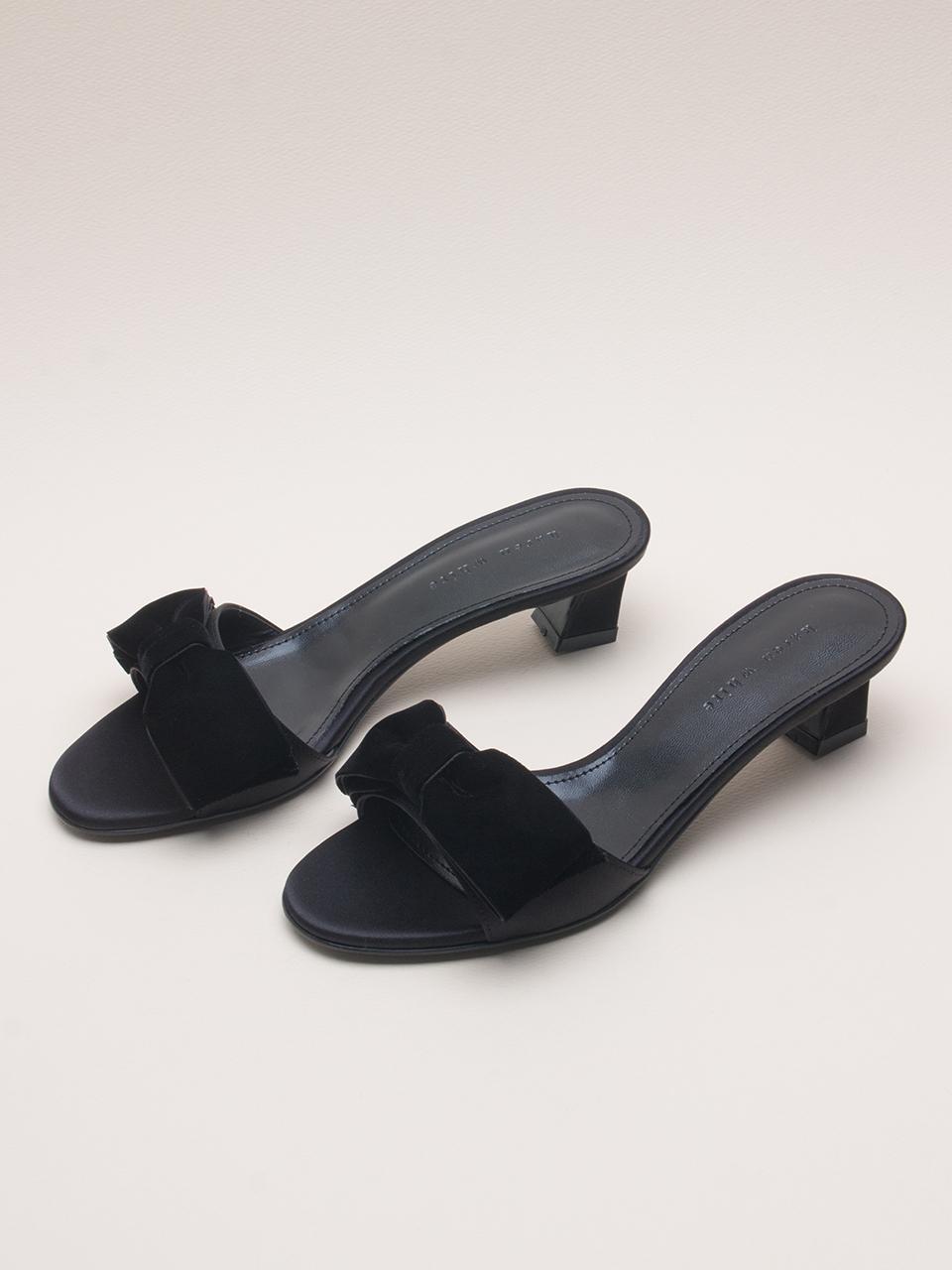 karen white Candyfloss 4cm Heel Height Mules (kw2870)
