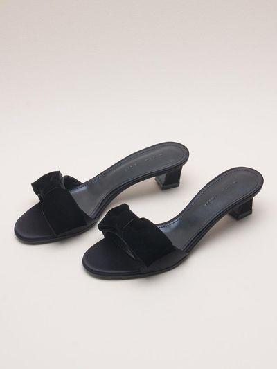 karen white Candyfloss 4cm Heel Height Mules (kw2870)