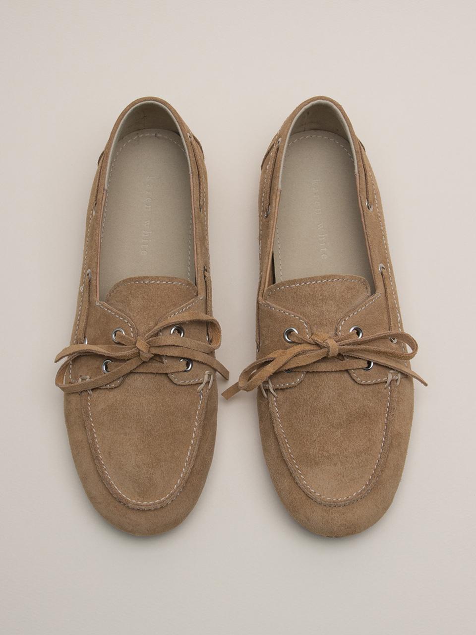 karen white Easy boat shoes 1cm