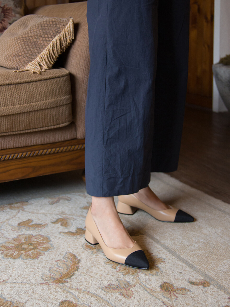 karen white Glow Pumps 4cm