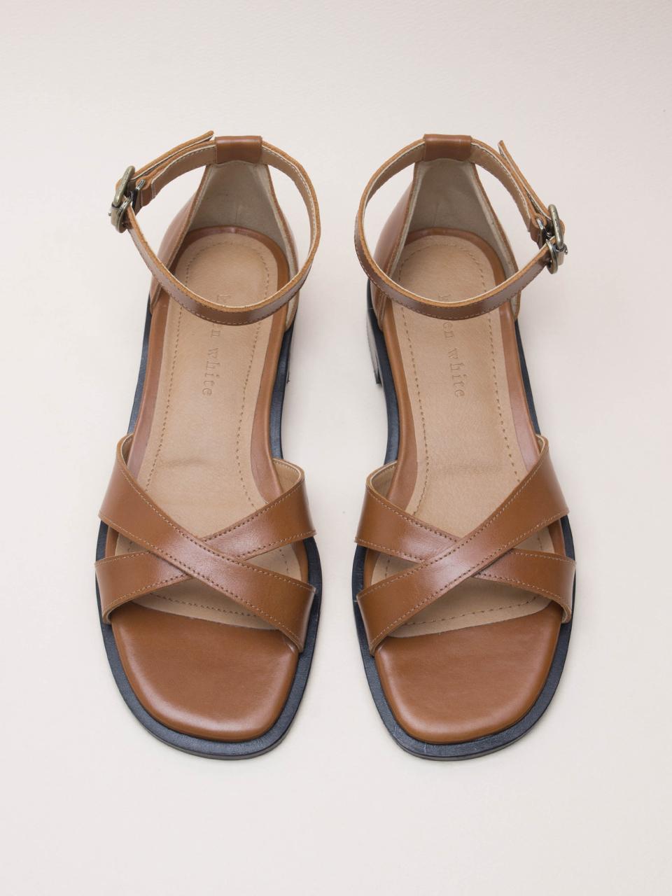 karen white Make 2cm Flat Sandals (kw2848)