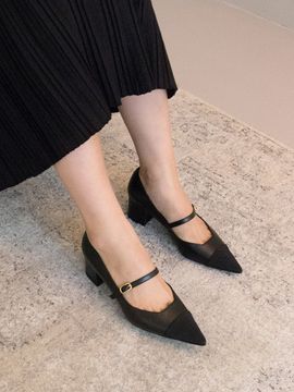 karen white Matilda Mary Jane Pumps - Black
