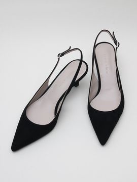 karen white Plain Slingback Shoes_5cm