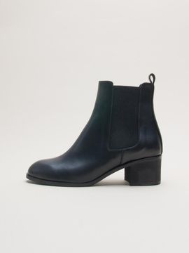 karen white Premium Leather Winter Chelsea Boots (kw2751)