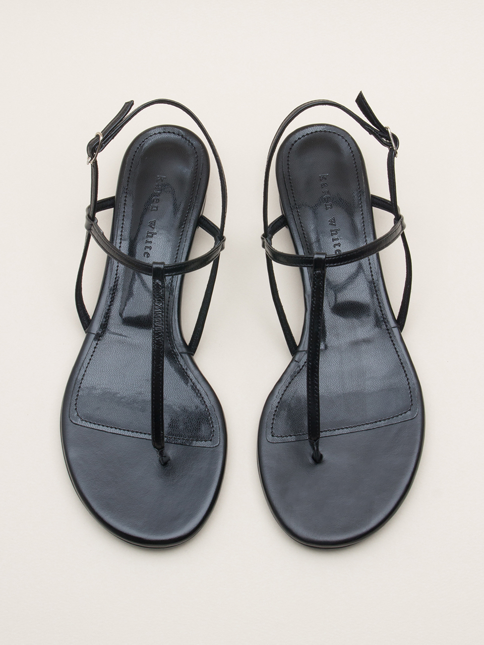 karen white Seaside kw2453 Thong Sandals_ 2 Colors