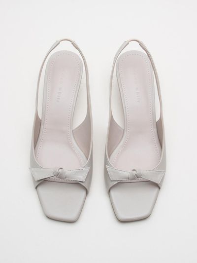 karen white Tie Sandal