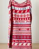 Karhu Patterned Wool Throw Blanket - 1