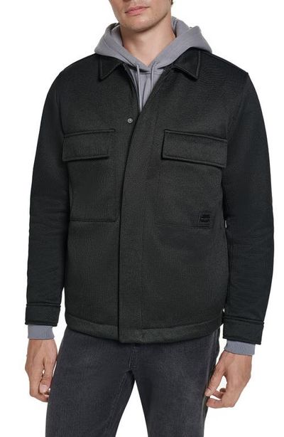 KARL LAGERFELD PARIS KARL LAGERFELD PARIS Twill Shirt Jacket