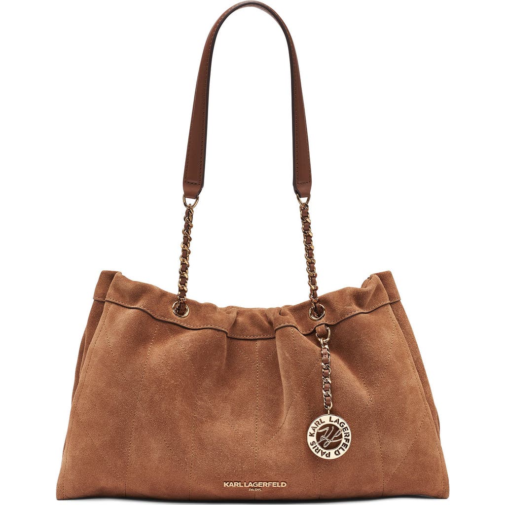 KARL LAGERFELD PARIS KARL LAGERFELD PARIS Amandine Suede Shoulder