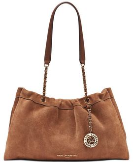 KARL LAGERFELD PARIS KARL LAGERFELD PARIS Amandine Suede Shoulder Bag