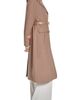 KARL LAGERFELD PARIS KARL LAGERFELD PARIS Belted Button Front Wool Blend Coat - 3