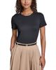 Karl Lagerfeld Paris Karl Lagerfeld Paris Belted Mixed Media Midi Dress - 5