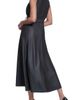 KARL LAGERFELD PARIS KARL LAGERFELD PARIS Belted Sleeveless Midi Dress - 2