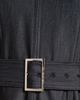KARL LAGERFELD PARIS KARL LAGERFELD PARIS Belted Sleeveless Midi Dress - 4