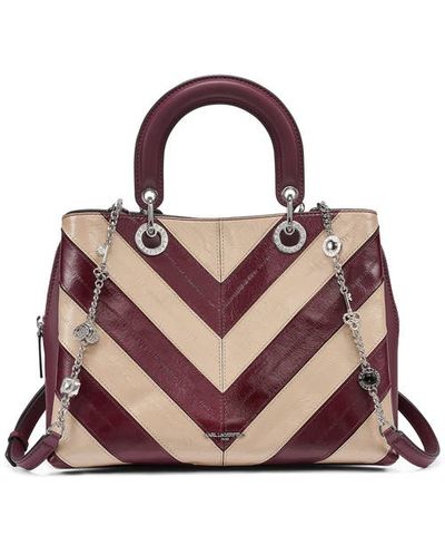 KARL LAGERFELD PARIS KARL LAGERFELD PARIS Benoite Chevron Satchel